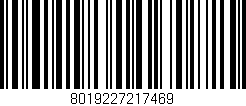 Código de barras (EAN, GTIN, SKU, ISBN): '8019227217469'