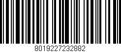 Código de barras (EAN, GTIN, SKU, ISBN): '8019227232882'