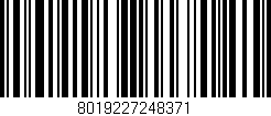 Código de barras (EAN, GTIN, SKU, ISBN): '8019227248371'