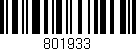 Código de barras (EAN, GTIN, SKU, ISBN): '801933'