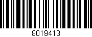 Código de barras (EAN, GTIN, SKU, ISBN): '8019413'