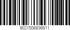 Código de barras (EAN, GTIN, SKU, ISBN): '8021506938811'