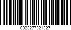 Código de barras (EAN, GTIN, SKU, ISBN): '8023277021327'