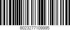 Código de barras (EAN, GTIN, SKU, ISBN): '8023277109995'
