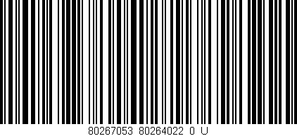 Código de barras (EAN, GTIN, SKU, ISBN): '80267053_80264022_0_U'
