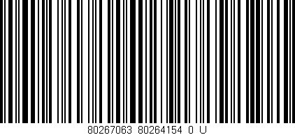 Código de barras (EAN, GTIN, SKU, ISBN): '80267063_80264154_0_U'
