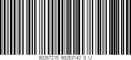 Código de barras (EAN, GTIN, SKU, ISBN): '80267215_80263142_0_U'