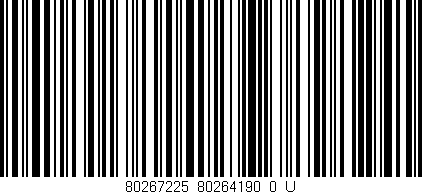 Código de barras (EAN, GTIN, SKU, ISBN): '80267225_80264190_0_U'