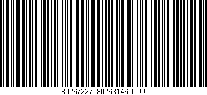 Código de barras (EAN, GTIN, SKU, ISBN): '80267227_80263146_0_U'