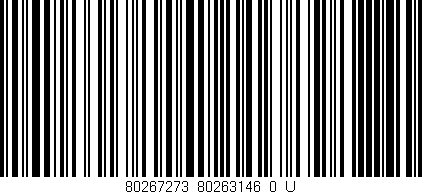 Código de barras (EAN, GTIN, SKU, ISBN): '80267273_80263146_0_U'