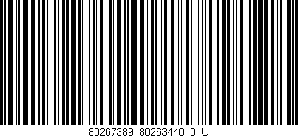 Código de barras (EAN, GTIN, SKU, ISBN): '80267389_80263440_0_U'