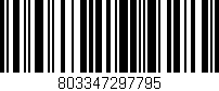 Código de barras (EAN, GTIN, SKU, ISBN): '803347297795'