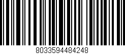 Código de barras (EAN, GTIN, SKU, ISBN): '8033594484248'