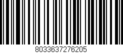 Código de barras (EAN, GTIN, SKU, ISBN): '8033637276205'