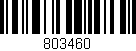 Código de barras (EAN, GTIN, SKU, ISBN): '803460'
