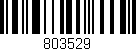 Código de barras (EAN, GTIN, SKU, ISBN): '803529'