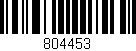 Código de barras (EAN, GTIN, SKU, ISBN): '804453'
