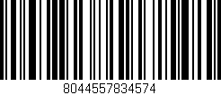 Código de barras (EAN, GTIN, SKU, ISBN): '8044557834574'