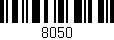 Código de barras (EAN, GTIN, SKU, ISBN): '8050'