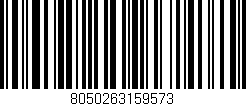 Código de barras (EAN, GTIN, SKU, ISBN): '8050263159573'