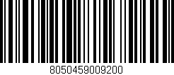 Código de barras (EAN, GTIN, SKU, ISBN): '8050459009200'