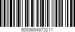 Código de barras (EAN, GTIN, SKU, ISBN): '8050664973211'