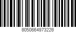 Código de barras (EAN, GTIN, SKU, ISBN): '8050664973228'