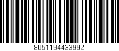 Código de barras (EAN, GTIN, SKU, ISBN): '8051194433992'