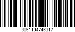 Código de barras (EAN, GTIN, SKU, ISBN): '8051194746917'
