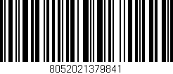 Código de barras (EAN, GTIN, SKU, ISBN): '8052021379841'