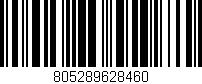 Código de barras (EAN, GTIN, SKU, ISBN): '805289628460'