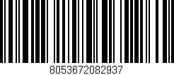 Código de barras (EAN, GTIN, SKU, ISBN): '8053672082937'