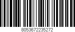 Código de barras (EAN, GTIN, SKU, ISBN): '8053672235272'
