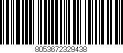 Código de barras (EAN, GTIN, SKU, ISBN): '8053672329438'
