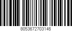 Código de barras (EAN, GTIN, SKU, ISBN): '8053672703146'