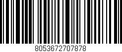 Código de barras (EAN, GTIN, SKU, ISBN): '8053672707878'