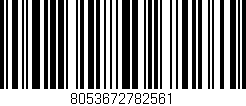 Código de barras (EAN, GTIN, SKU, ISBN): '8053672782561'