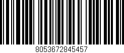 Código de barras (EAN, GTIN, SKU, ISBN): '8053672845457'