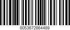 Código de barras (EAN, GTIN, SKU, ISBN): '8053672864489'