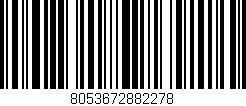 Código de barras (EAN, GTIN, SKU, ISBN): '8053672882278'