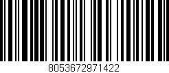 Código de barras (EAN, GTIN, SKU, ISBN): '8053672971422'