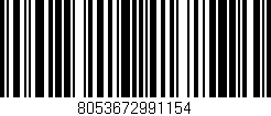 Código de barras (EAN, GTIN, SKU, ISBN): '8053672991154'