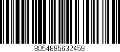 Código de barras (EAN, GTIN, SKU, ISBN): '8054895632459'