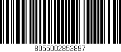 Código de barras (EAN, GTIN, SKU, ISBN): '8055002853897'