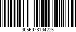 Código de barras (EAN, GTIN, SKU, ISBN): '8056376184235'