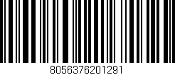 Código de barras (EAN, GTIN, SKU, ISBN): '8056376201291'