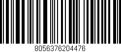Código de barras (EAN, GTIN, SKU, ISBN): '8056376204476'