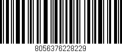 Código de barras (EAN, GTIN, SKU, ISBN): '8056376228229'