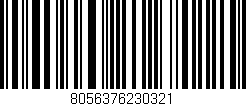 Código de barras (EAN, GTIN, SKU, ISBN): '8056376230321'
