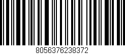 Código de barras (EAN, GTIN, SKU, ISBN): '8056376238372'